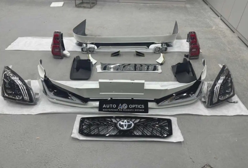 Обвес на Toyota Land Cruiser Prado 120